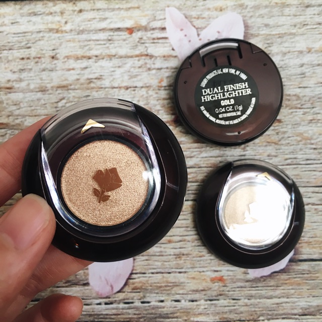 Phấn Highlighter Lancome Màu Gold Minisize Dual Finish Highlighter