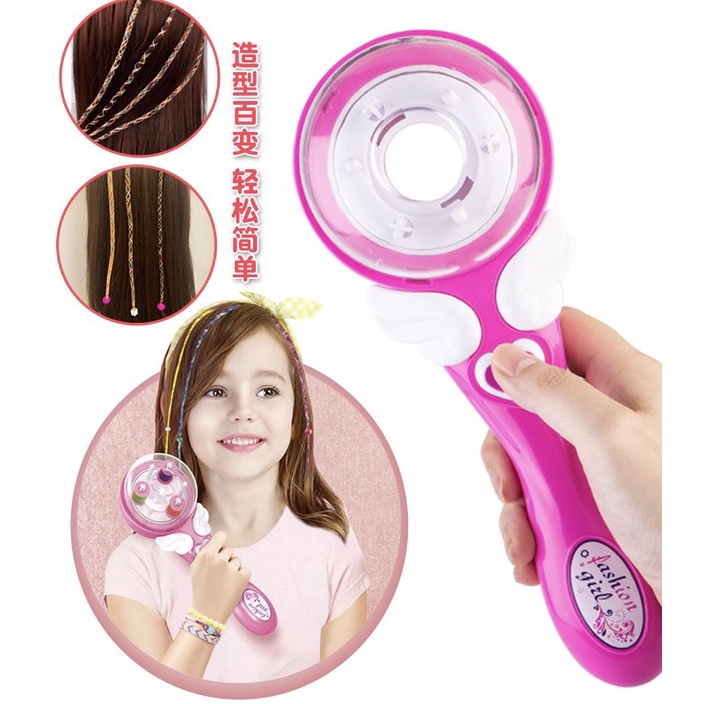 ĐỒ CHƠI MÁY TẾT TÓC Ở NHÀ CHO BÉ GÁI - MH:B0346