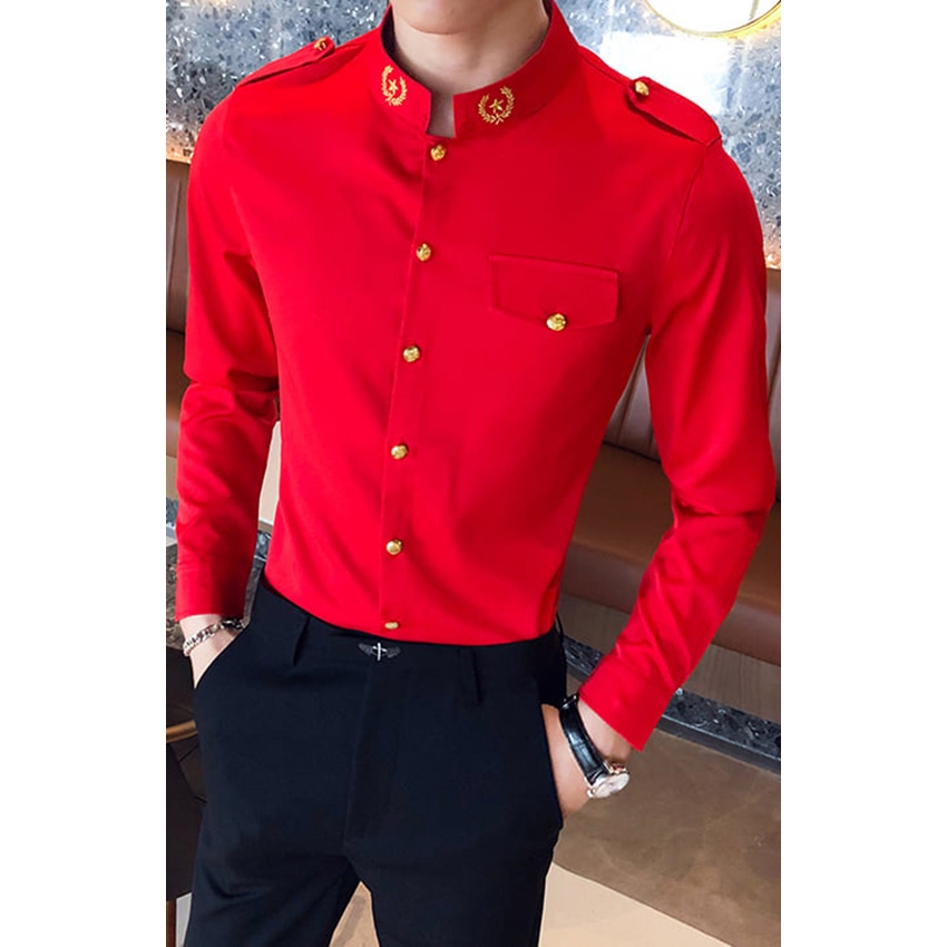 Áo sơ mi Nam, Áo sơ mi chất liệu Poplin phong cách trẻ trung, năng động, cá tính, khẳng định đẳng cấp phái mạnh T2