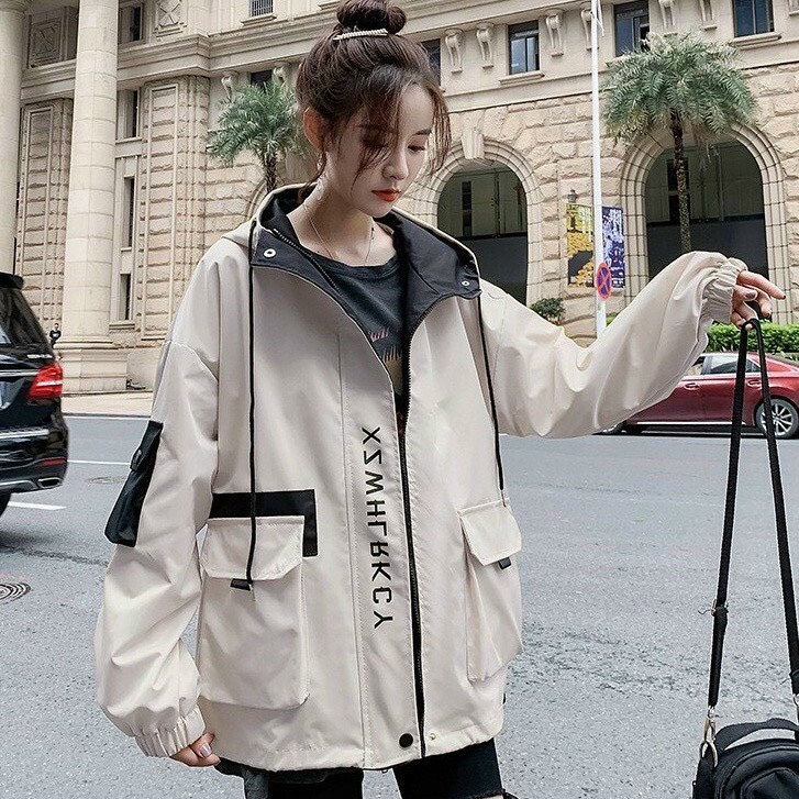 Áo khoác kaki túi hộp nam nữ lót dù chất kaki ngoại xịn, dày dặn, bao đẹp, y ảnh (Starlucky)