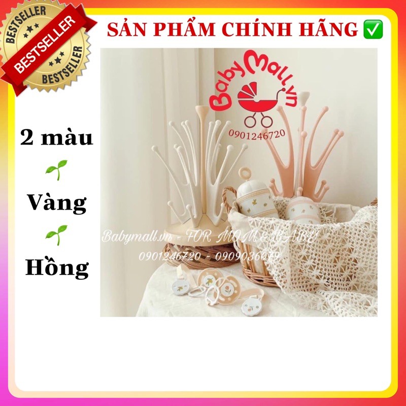 Giá úp bình sữa  Hàn Quốc siêu xinh cho bé cho bé