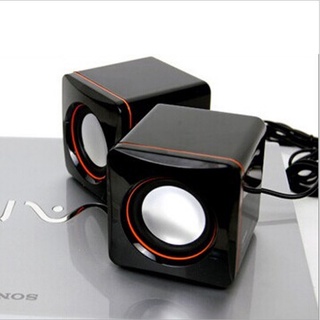 Loa vi tính mini 101`để bàn nguồn USB Loa giấy âm thanh thật