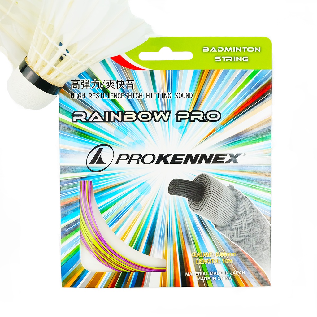 Dây cước cầu lông Prokennex RAINBOW PRO mảnh trợ lực giá rẻ