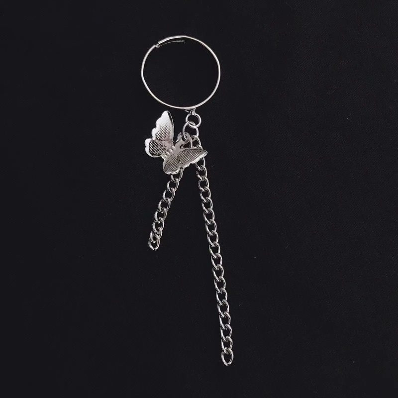 Nhẫn thời trang mặt hình bướm phong cách Vintage cho nữ