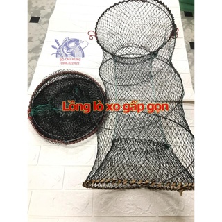 Lồng lò xo bẫy cá, tôm cua lươn trạch... Lồng bắt cá. Lồng bẫy cá, Lồng lò xo bắt cá thu gọn.Lồng lò xo đen