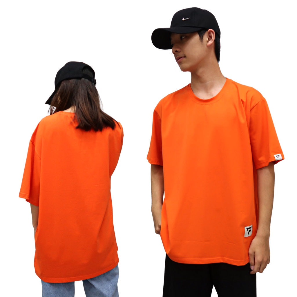Áo thun Unisex Basic Tee phông trơn cotton nam nữ tay lỡ oversize form rộng FPLUS FP8