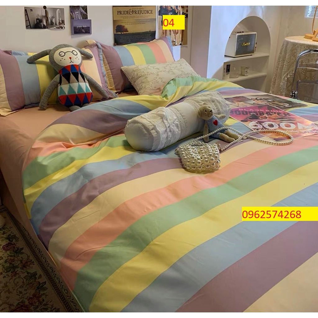 (Giảm 10% Nhập HLFS0805) Bộ Chăn ga gối cotton poly | BigBuy360 - bigbuy360.vn