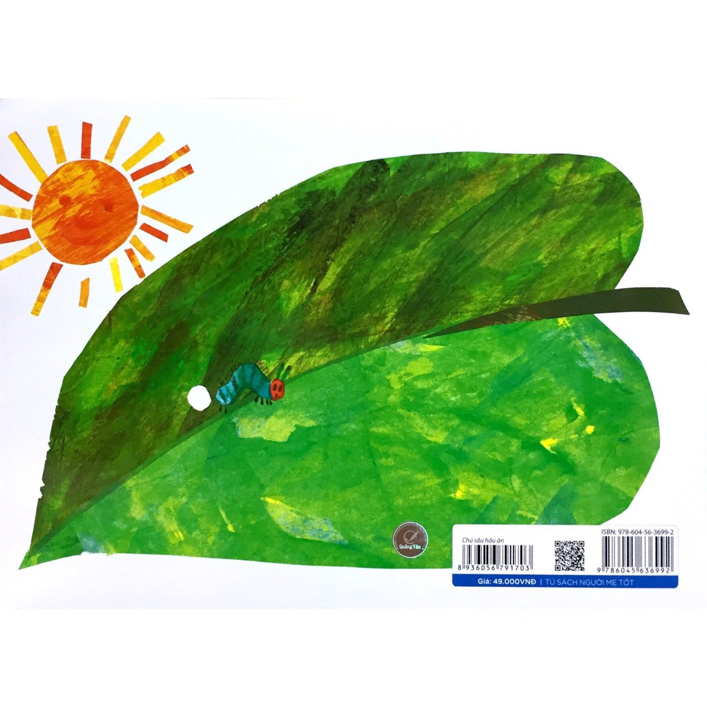 Sách - Chú Sâu Háu Ăn - The Very Hungry Caterpillar (Picture Book Song Ngữ)