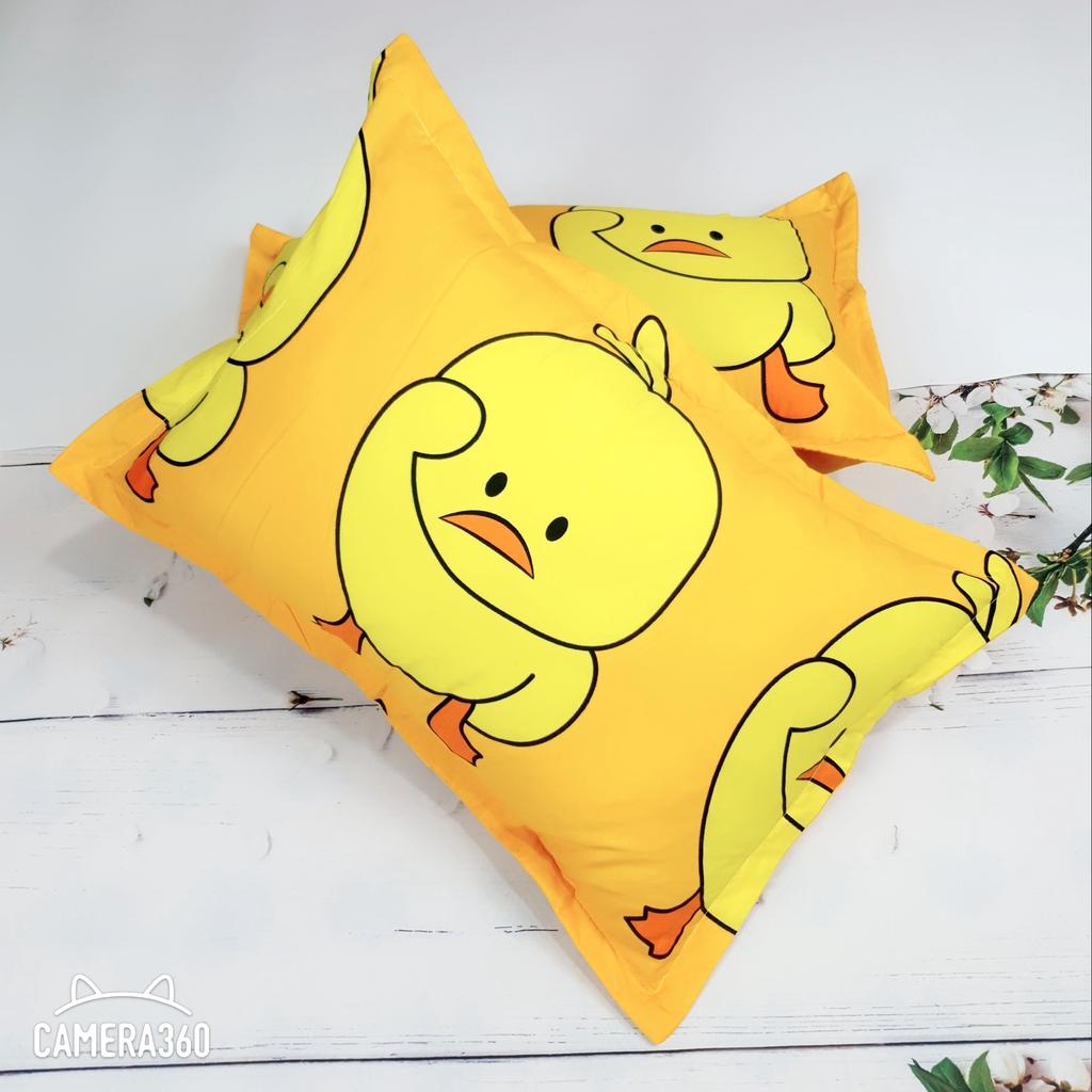 Vỏ Gối Nằm Cỡ Lớn Cotton 40x60 cao cấp dày dặn chần bông