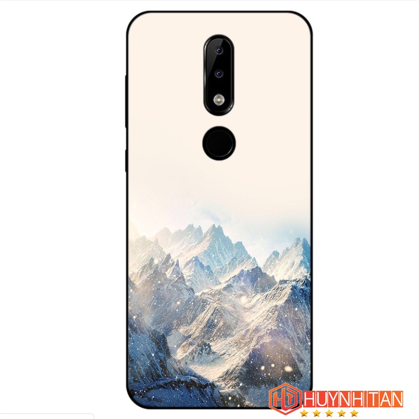 Ốp Lưng Nokia X5 - 5.1 Plus Dẻo Đen In 3D Nổi nhiều mẫu chọn (HÌNH BẤT KÌ)