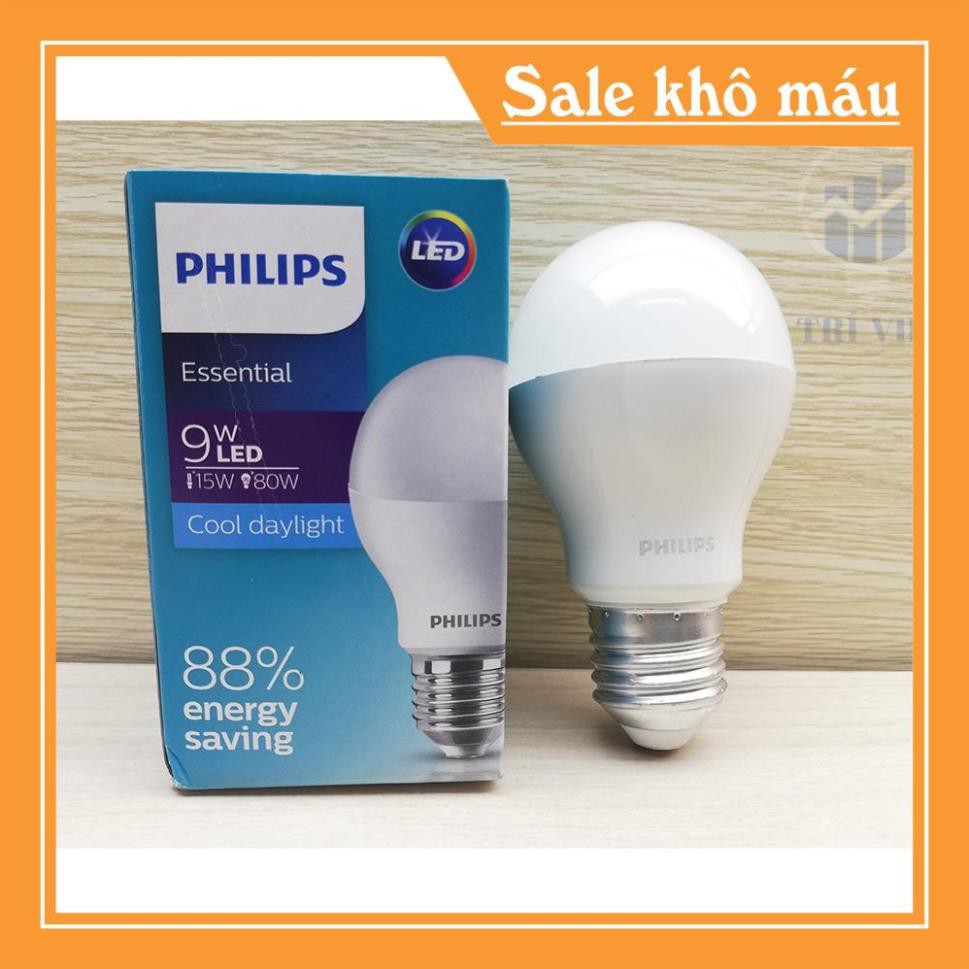 Bóng Đèn Led bulb Philips 3W - 5W - 9W Đuôi E27 3000K / 6500K hàng chính hãng