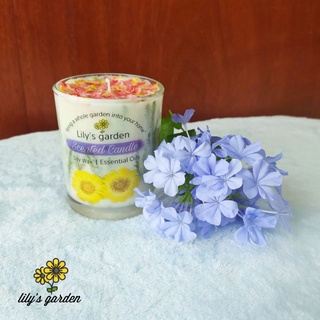 NẾN THƠM CAO CẤP ( DRIED FLOWER CANDLES )