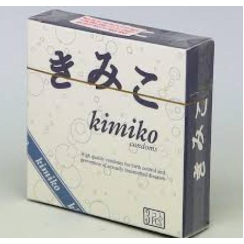 [Che tên sản phẩm] Siêu Mỏng gai li ti KIMIKO NHẬT Hộp 3c Bao Cao Su - Made In Japan, Không Mùi, chỉ bán hàng chuẩn hãng
