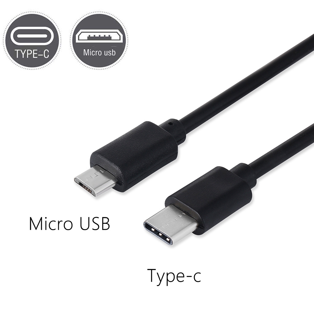 Dây cáp chuyển đổi jack Type-C sang Micro USB tiện dụng