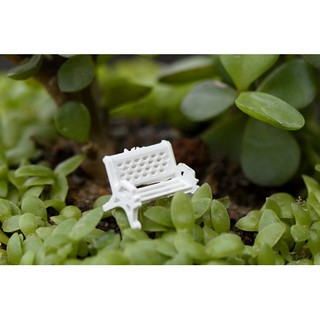 Ghế dài công viên size lớn trang trí tiểu cảnh - phụ kiện terrarium - phụ kiện trang trí tiểu cảnh