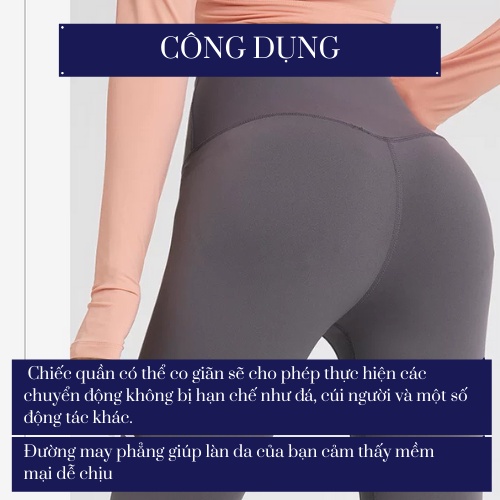 Quần Tập Legging Nâng Mông DUTANO Tập Gym, Yoga Co Dãn 4 Chiều