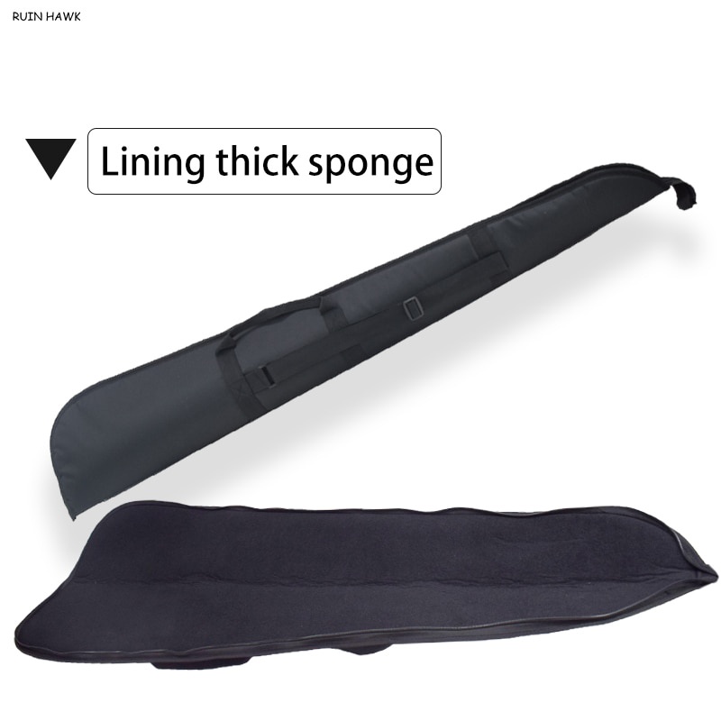 Hộp đựng súng trường ngoài trời Paintball CS Airsoft Túi đựng khí 128cm Vỏ Oxford cho súng trường