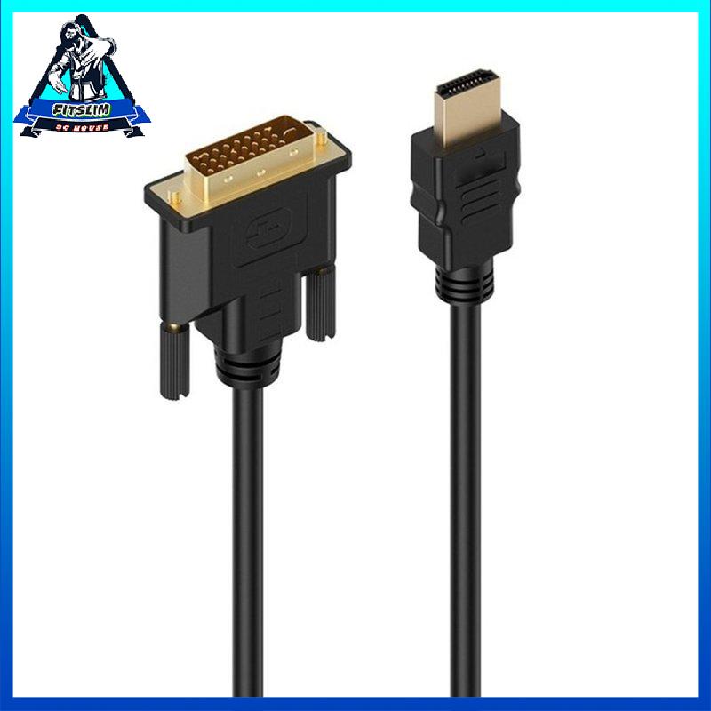 [Fitslim] HDMI-compatible To DVI-D Adapter Video Cable Male To DVI Male DVI Cable