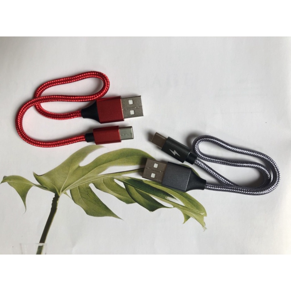 {Sale sốc} Cáp dù 25cm sạc nhanh, 4 lõi dành cho Iphone, Samsung, oppo...