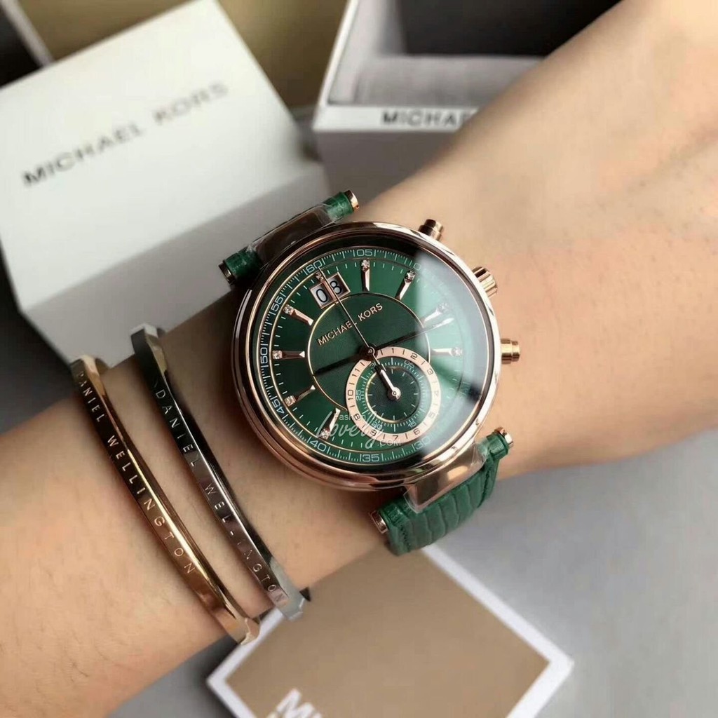 Đồng Hồ Nữ Michael Kors Sawyer Embossed MK2581