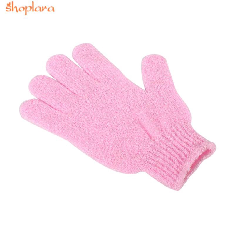 Bath Cleaning Gloves Skin Exfoliating Wash Towel Five-Finger Bath Shower