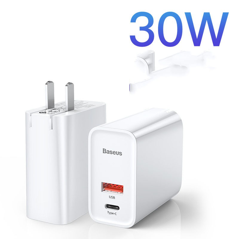 Củ Sạc Nhanh điện Thoại 30w Chính Hãng Baseus Dùng điện ở Nhà
