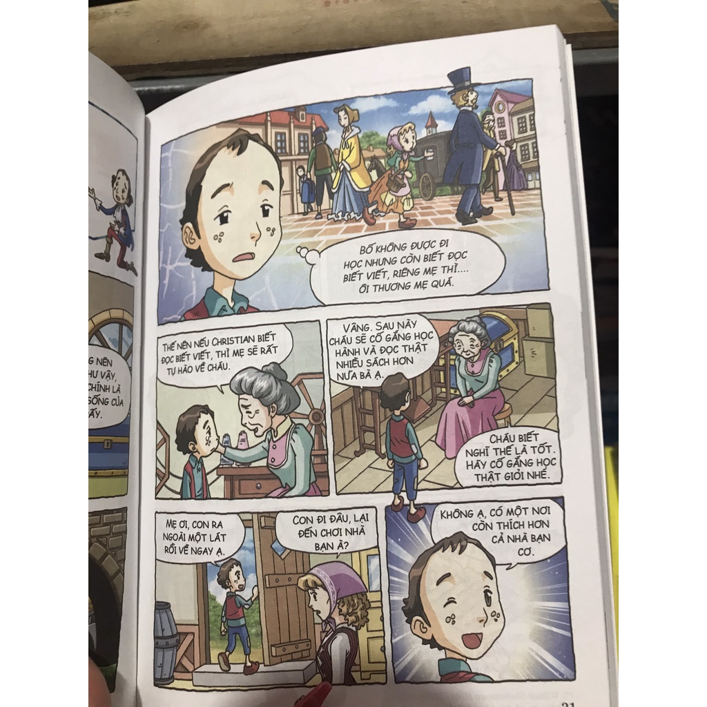 Sách - Chuyện kể về danh nhân thế giới Who? Hans Christian Andersen