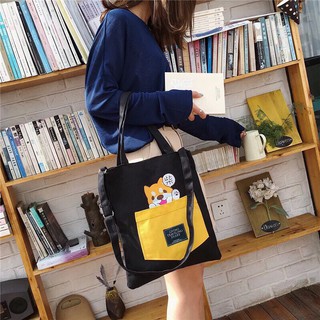 Túi vải bố cao cấp style Hàn Quốc