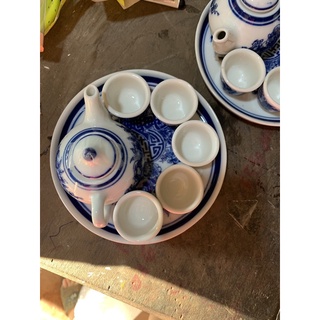 Bộ Ấm Chén Thờ Bát Tràng
