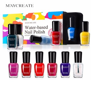 Set 6 chai sơn gel móng tay nghệ thuật trang trí móng tay 5ml