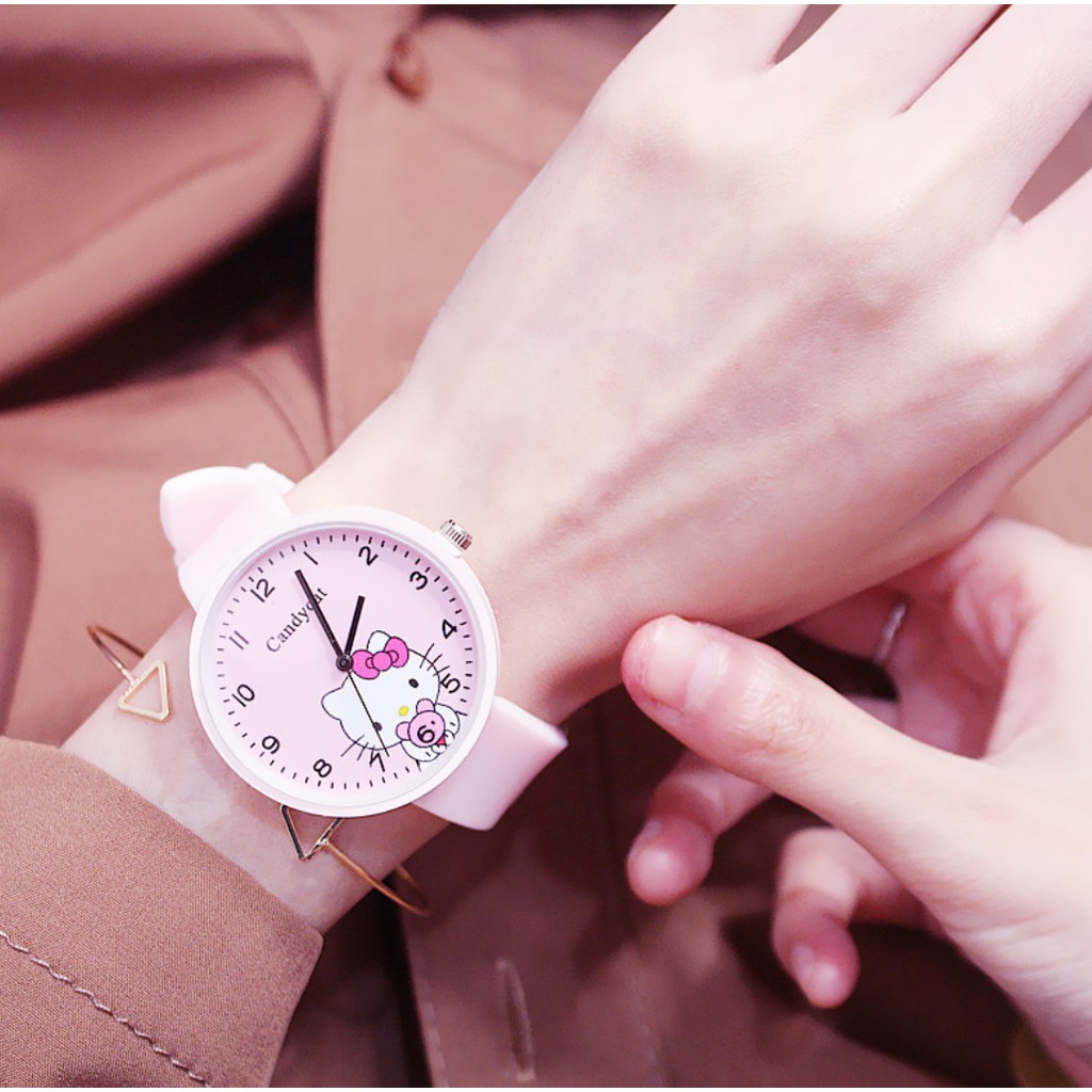 THỜI TRANG ĐỒNG HỒ NỮ DÂY CAO SU HELLO CHẤM | BigBuy360 - bigbuy360.vn