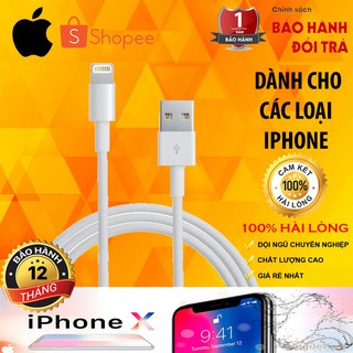 Cáp sạc lighting iphone zin cho iphone 5, 5s, se, 6, 6 plus, 6s, 6s plus, 7, 7 plus, x