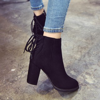 Giày boot cao gót nữ