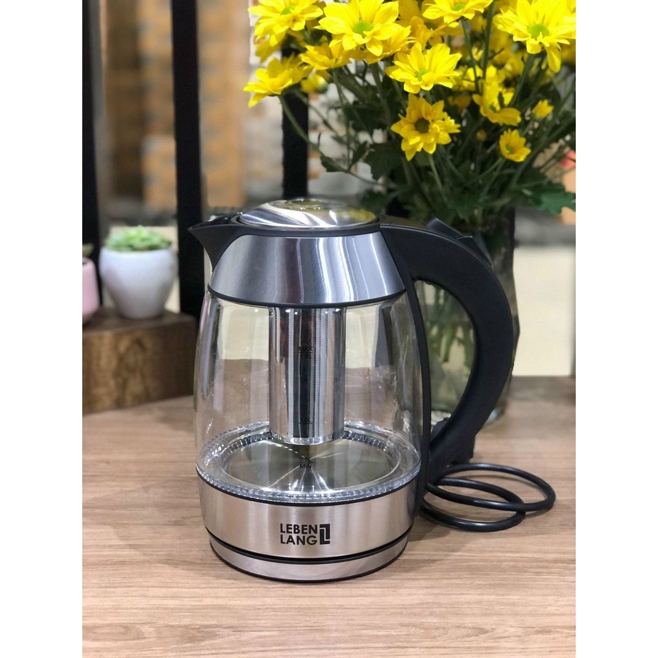 [ HOT HOT HOT SẮM CHO GIAN BÊP CỦA NHÀ MÌNH NHÉ] ẤM ĐUN SIÊU TỐC LEBENLANG 1L8 LBE2819