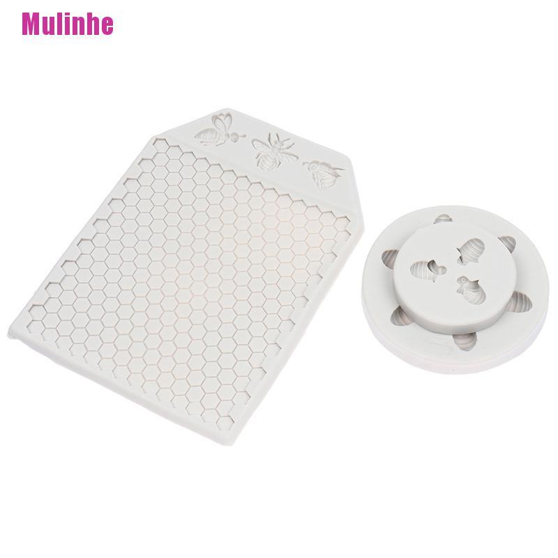Khuôn Silicone Tạo Hình Tổ Ong Làm Bánh Kẹo Chocolate