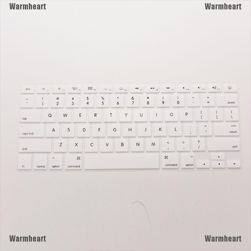 Warmheart Silicone Keyboard Skin Cover Case for Macbook Air Pro 13" 15" 17" Inch
