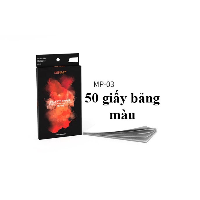 Bảng màu dưỡng ẩm cao cấp dspiae sơn gốc nước MP-01/02/03