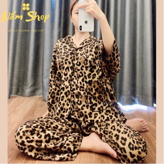 <Big Size> Đồ Bộ Pijama Cánh Dơi Lụa Mango Siêu Đẹp