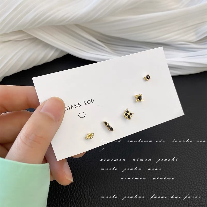(NHIỀU MẪU) set bông tai nhiều đôi xinh xắn
