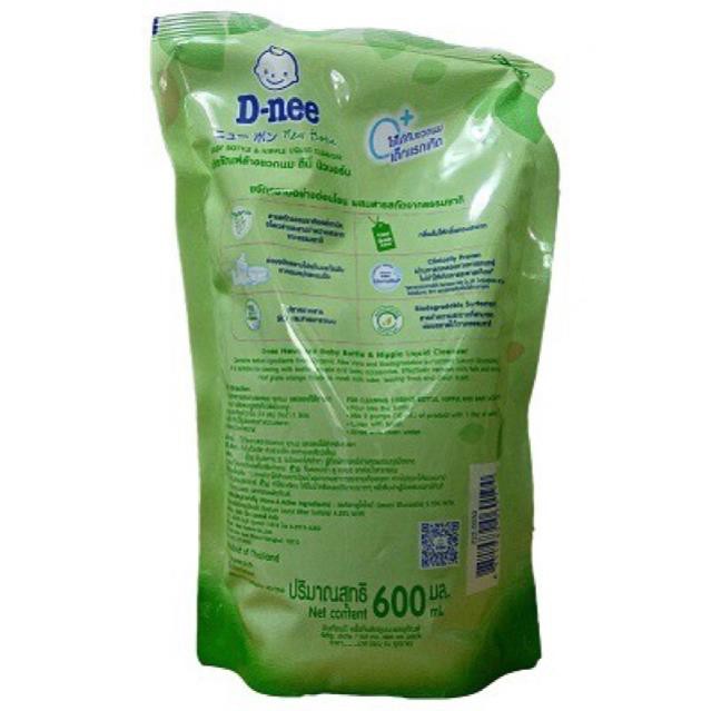 Nước Rửa Bình Dnee Thái Lan Túi 600ML