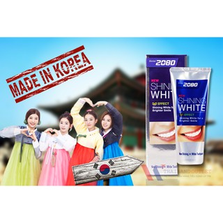 Kem đánh răng 2080 Shining White 3D Effect