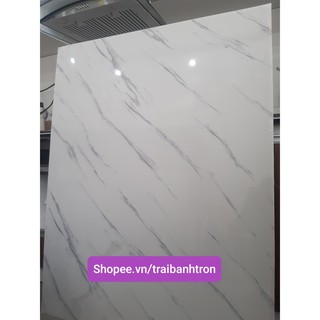 Tấm PVC vân đá 60cm X 1m22 (SIze lớn) trang trí ốp tường kiến tạo không gian siêu sang, siêu đẹp