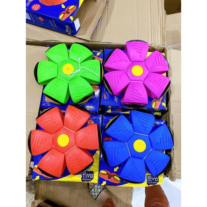 Quả Bóng Ma Thuật Biến Dạng Đĩa Bay Đồ Chơi Thể Thao Dành Cho Bé Vui Chơi