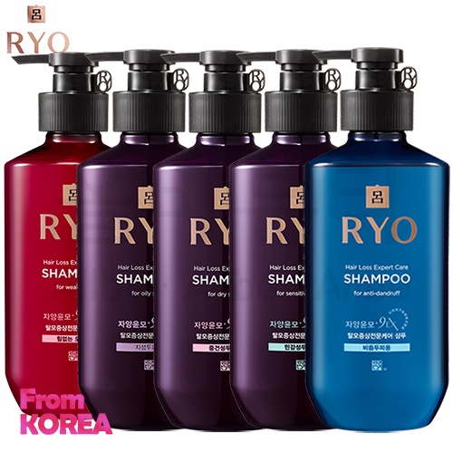 Dầu gội đầu RYO chuyên gia chăm sóc tóc rụng 400ml mẫu mới từ 2021