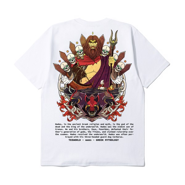 Áo thun TW x Greek Mythology (Thần Thoại Hy Lạp) - Hades T-shirt