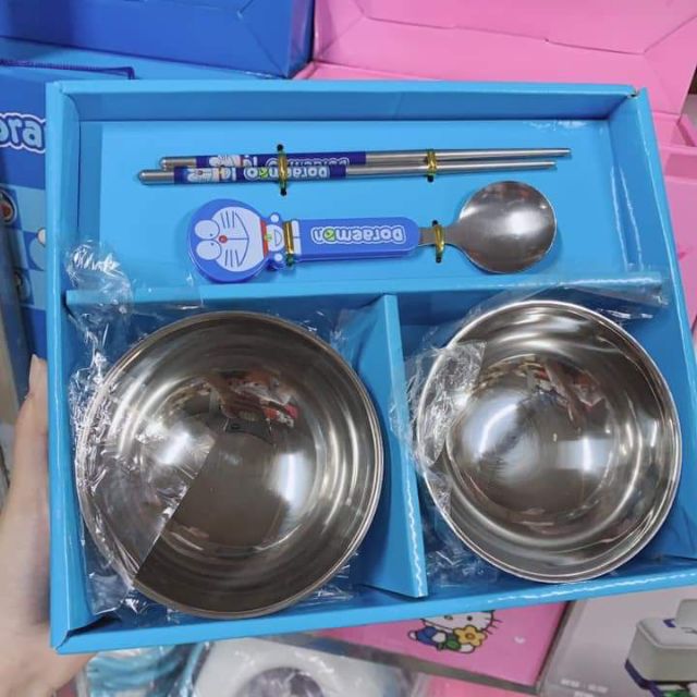 ‼️BỘ BÁT ĂN DẶM CHO BÉ HÌNH DOREMON Sỉ