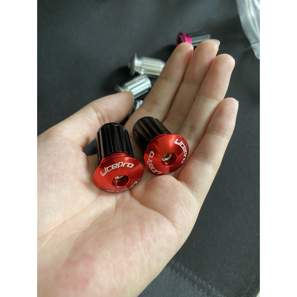 Mũ chụp tay nắm nhôm Litepro dùng cho xe đạp cá tính thời thượng
