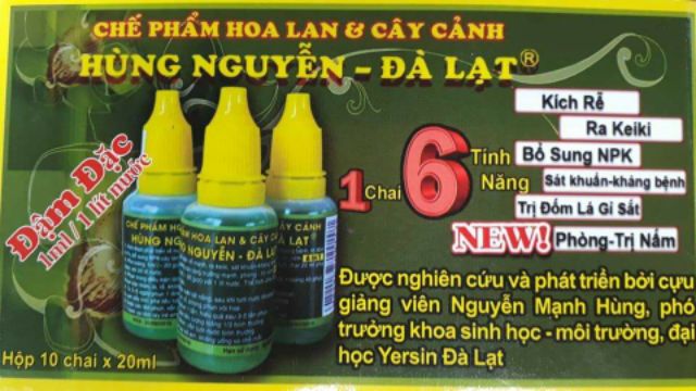 [FREESHIP TỪ 50K] Combo 10 lọ chế phẩm Hùng Nguyễn