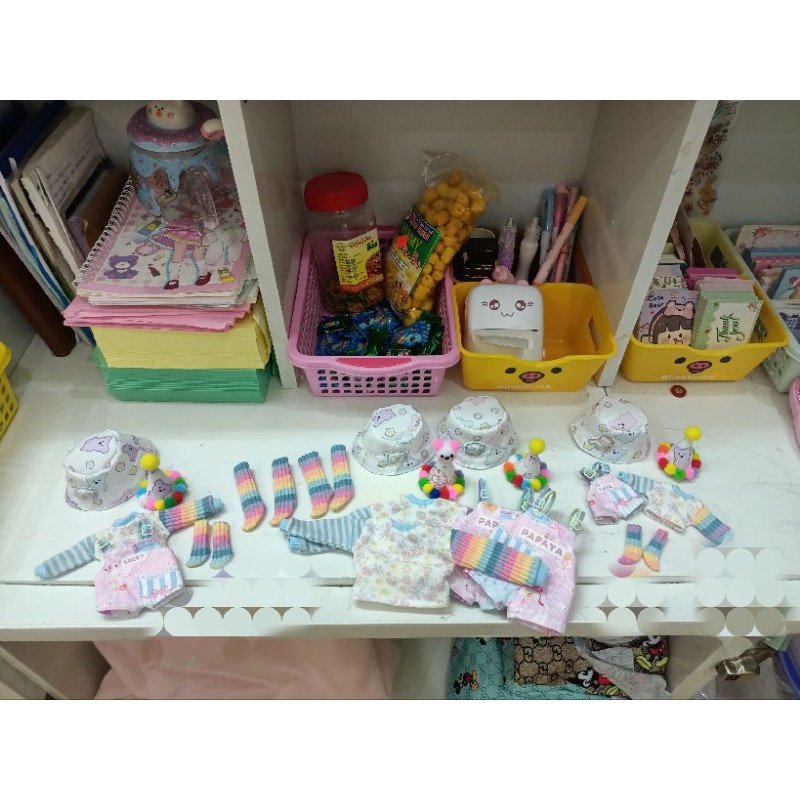 Sét đồ cute cho búp bê bdj 1/8, ob11,nên, bru,1/6, baboliy,xinyi,barbie