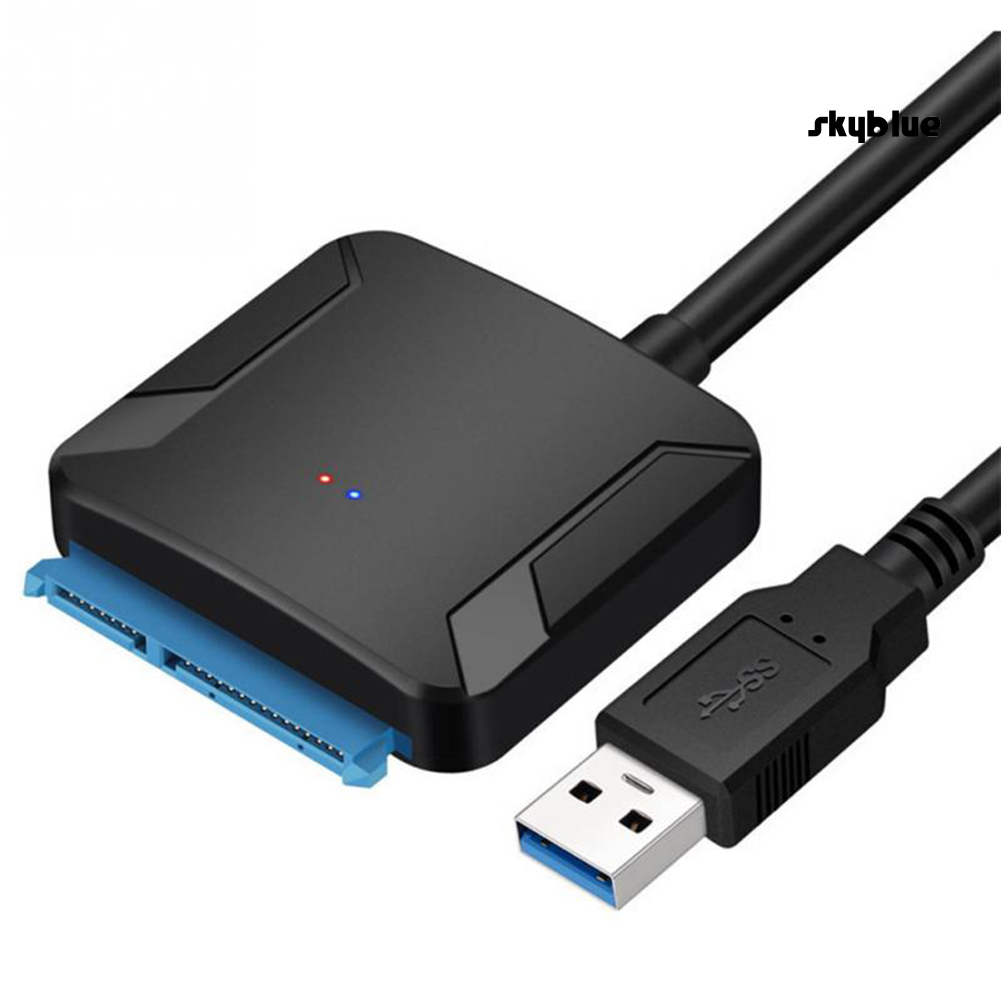 [SK]SATA Cable to USB 3.0 Convert Cord Adapter for 2.5/3.5inch SSD HDD Hard Drive